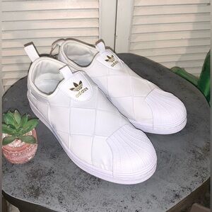 Adidas Originals Superstar Slip-On Cloud White FV3186 Sneakers women’s 9